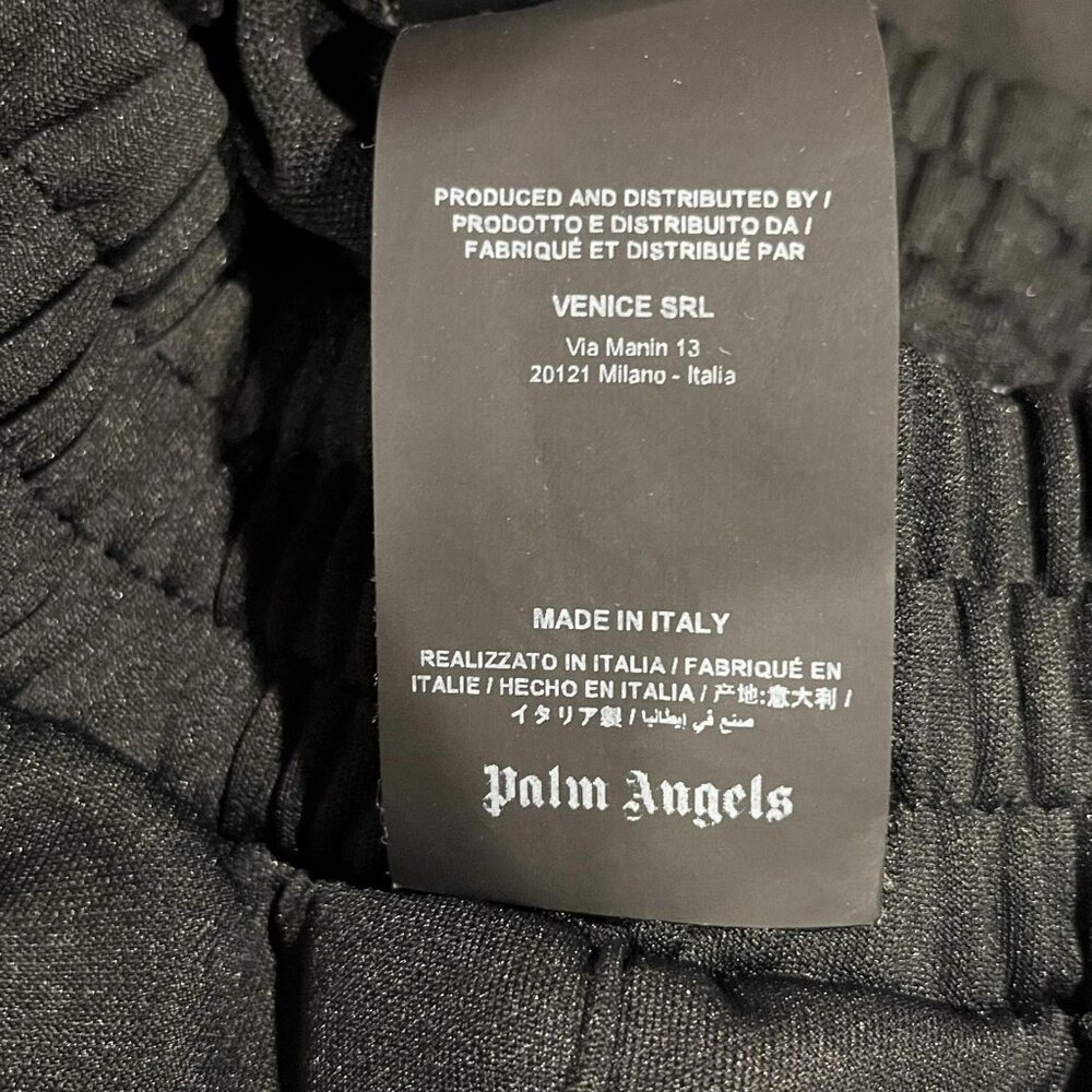 RARE SIZE! PALM ANGELS SLIM FIT FLARED LEG TRACK PANTS - Picture 13 of 14